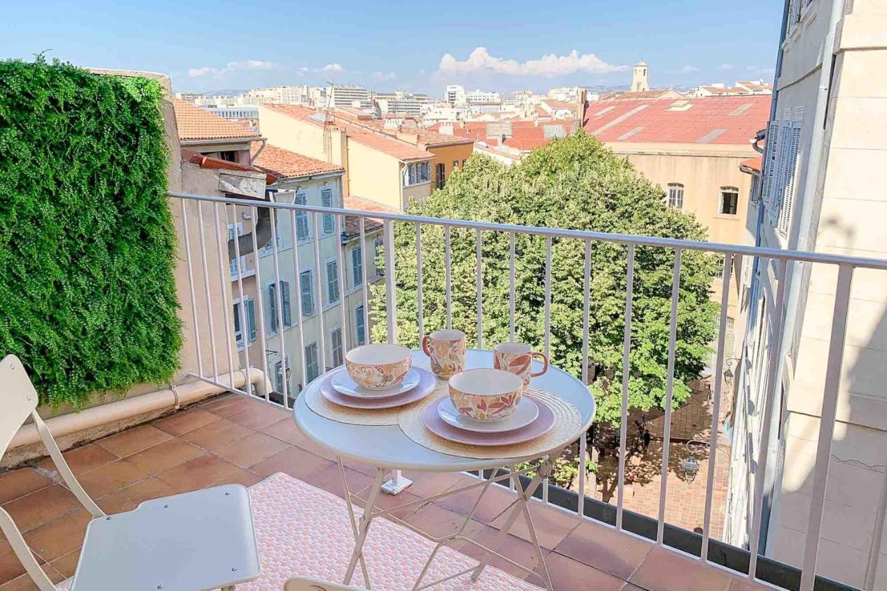 Le Perchoir - Terrasse & Clim Au Coeur Du Panier Apartment Marsilia Exterior foto
